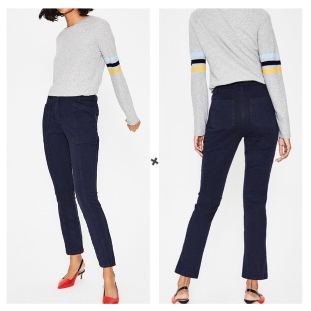 BODEN Lydford Cargo Pants in Navy Size 12R (UK 16)